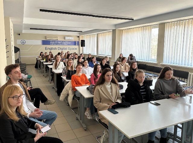 На профорієнтаційній зустрічі